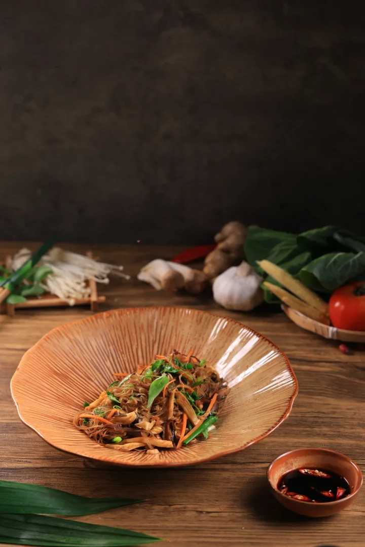 Miến Xào Măng Mầm